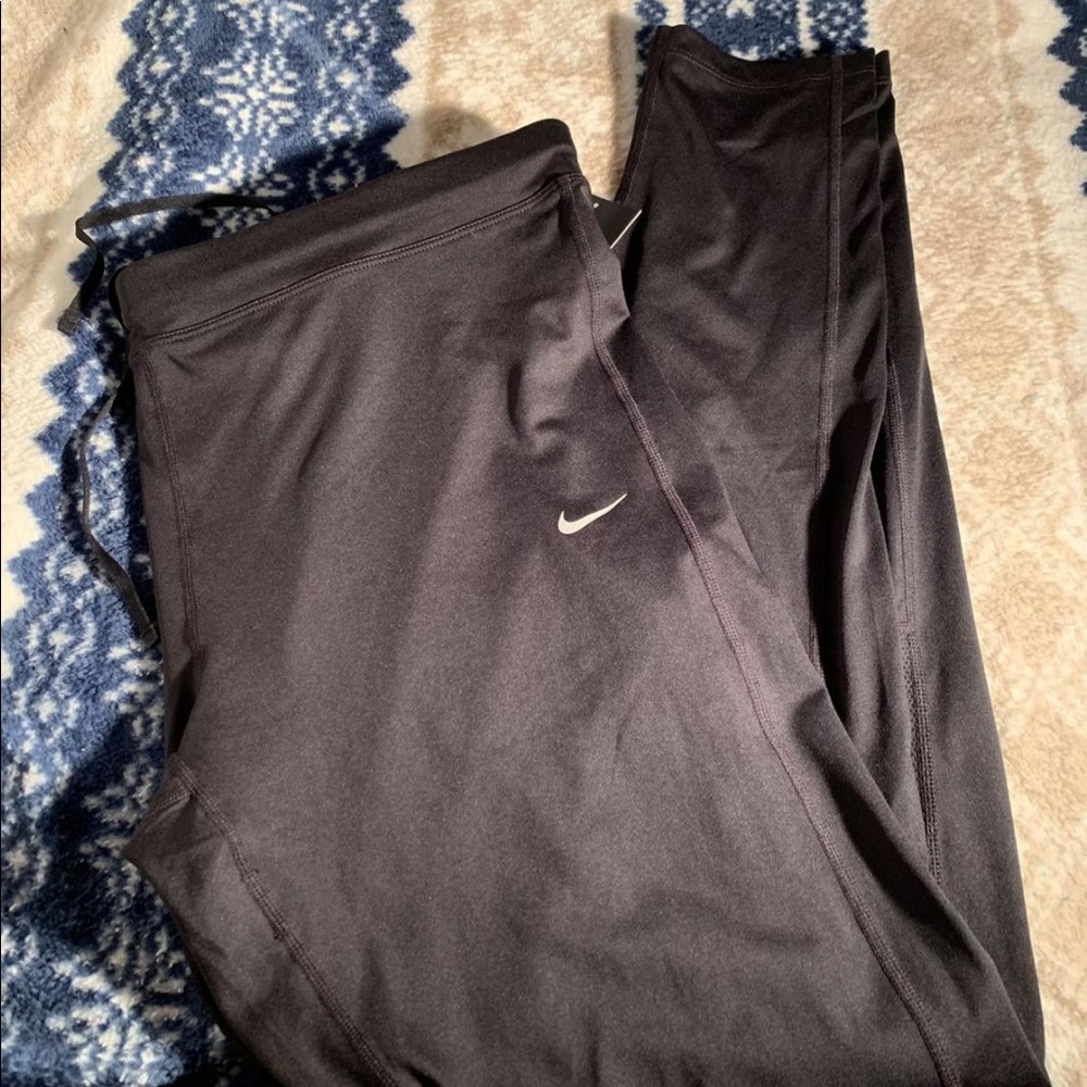 Nike leggings with drawstrings